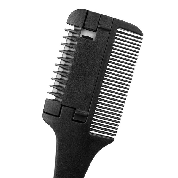 Professional Hairdressers Razor Comb Razor DIY Hair Cutting Thinning Trimmer AU