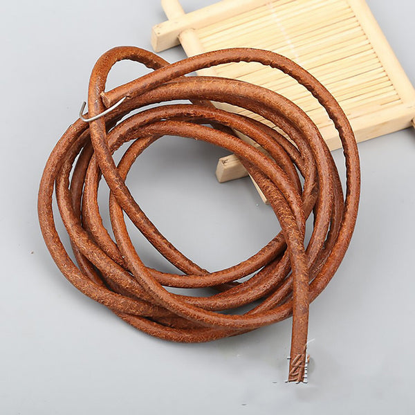 Leather Treadle Belt Replacement Parts With Hook For Singer Sewing Machine 180CM