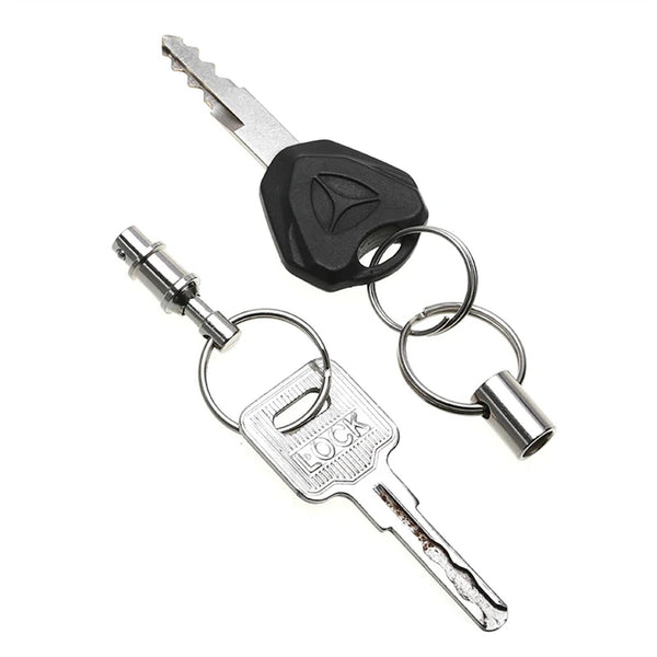 16PCS Detachable Quick Release Removable Keyring Keychain Key Ring Pull Apart AU