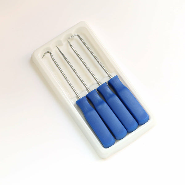 4Pcs Car Pick&Hook Set O Ring Oil Seal Gasket Puller Remover Craft Hand Tool AU