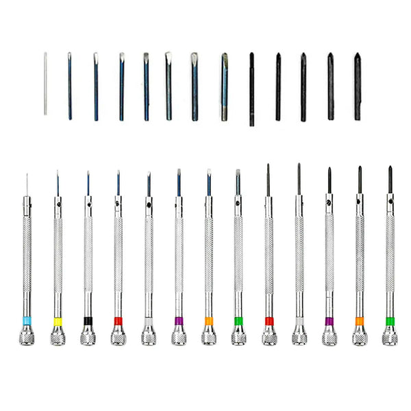 13pcs Precision Screwdriver Eyeglasses Watch Jewelry Watchmaker Repair Tool AU