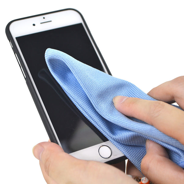 UP 80pcs Microfibre Cleaning Cloth Microfiber Dish Car Towel Glass 30x30cm Bluk