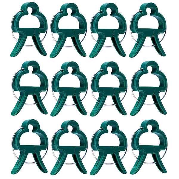 GARDEN PLANT CLIPS Tomato Tie Stem Orchid Support Weatherproof Grow Training AU