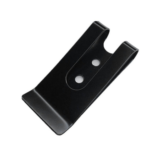 1PC Metal Waist Belt Buckles Sheath Clip Clasp Pocket Wallet Key Hook (Black) AU