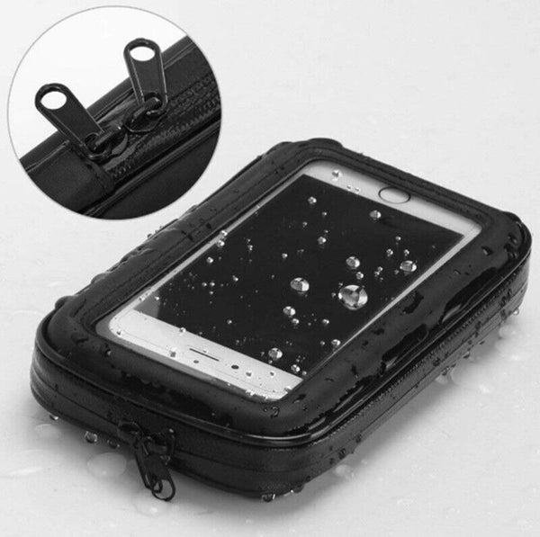 Waterproof Bicycle Bike Motorcycle Handlebar Mount Holder Case For Mobile Phone