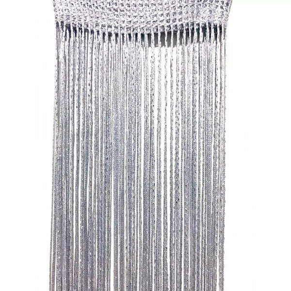 Tassel Decoration Fly Screen Panel Room Door Curtain Divider Window Bead String