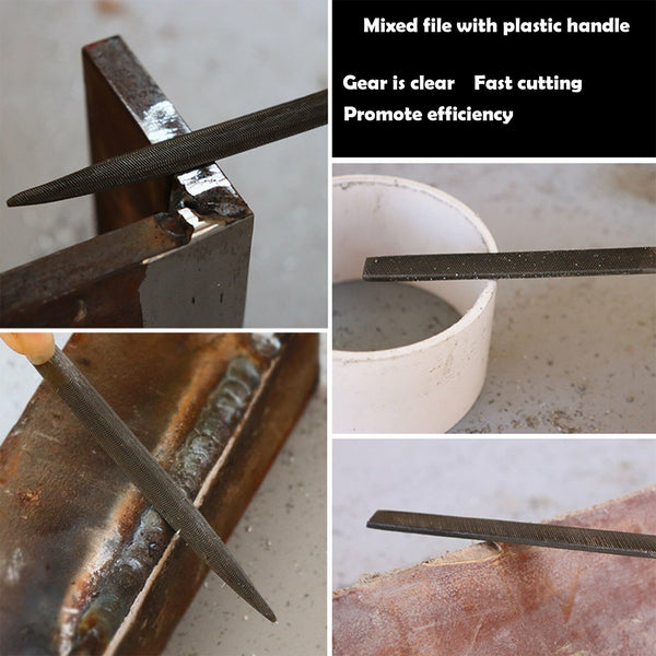 10pcs 160x4mm Diamond Mini Needle File Set For Metal Jeweler Wood Carving Craft