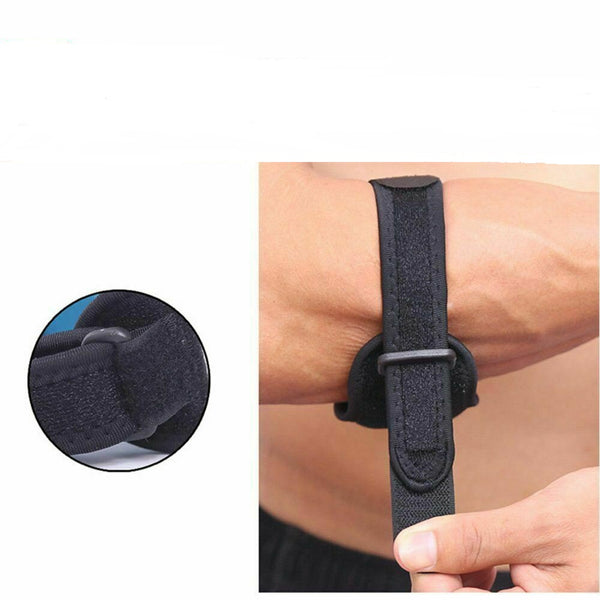Adjustable Tennis/Golf Elbow Support Brace Strap Band Forearm Protect Wrap - Lets Party