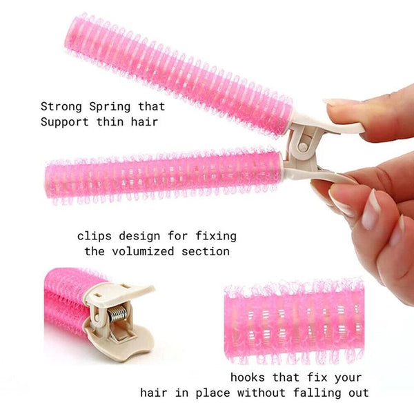 5PCS Hair Root Fluffy Clips Bangs Hairstyling Hairdressing Hairpins Lazy Rollers - Lets Party