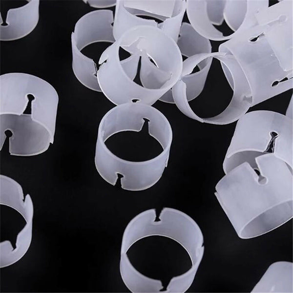 50/100 pcs Balloon Clip Ties Arch Garland Connector Ring Buckle Wedding Birthday - Lets Party