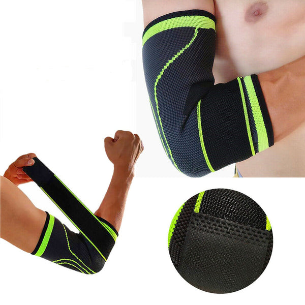 Tennis Golf Elbow Support Brace Adjustable Forearm Strap Compression Sleeve Band - Lets Party