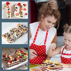 10" Large Silicone 0-9 Number Cake Tin Mould Birthday Party Baking Mold Tool AU