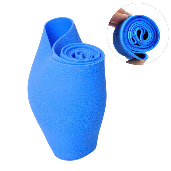 32-40CM Car Steering Wheel Cover Protector Universal Leather Texture Silicone
