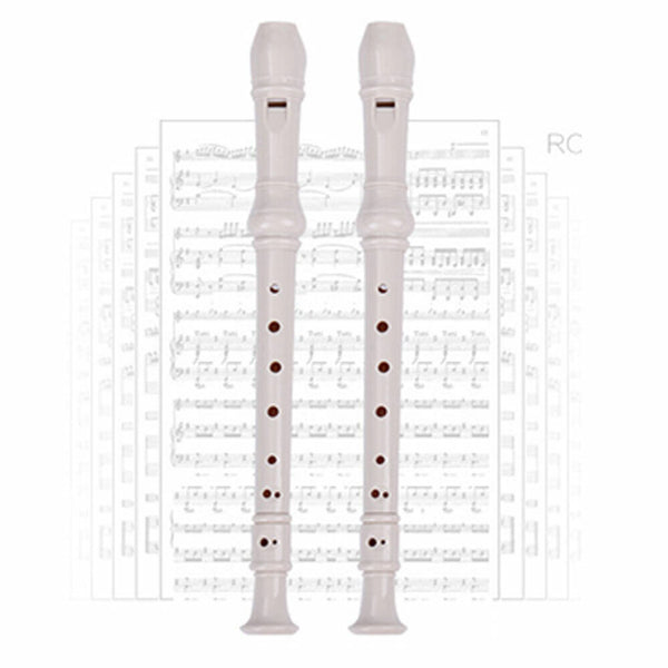 8-hole Instrument with Music Recorder Soprano Colorful Descant Cleaning Rod