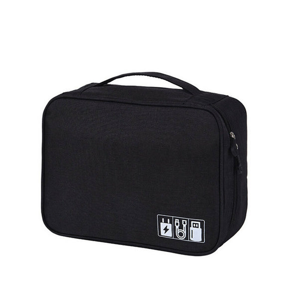 New Electronic Accessories USB Travel Case Storage Charger Cable Organizer Bag