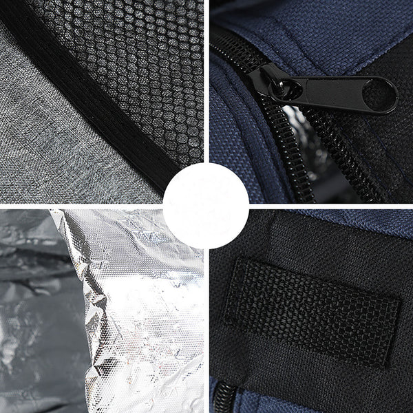 Insulated Wine Bottle Travel Cooler Bag Portable Wine Tote Bottle Carrier Bags