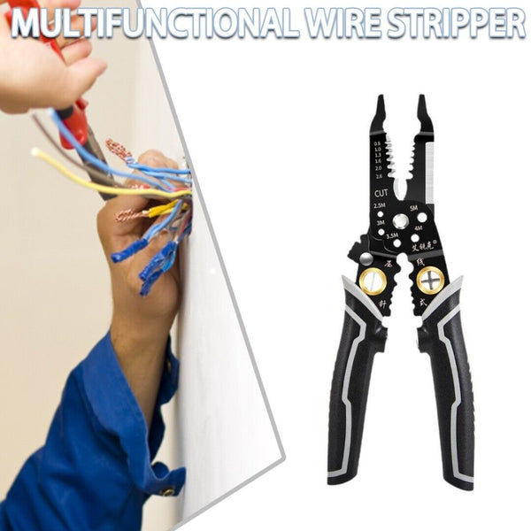 Multi-Function Wire Cutter Wire Crimper Cable Stripper Hand Tool Wiring Tools AU