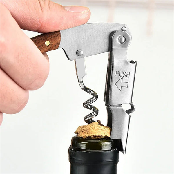 Wine Bottle Opener stainless steel Corkscrew Cork Pull Remover Champagne Opener