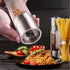 2x Salt and Pepper Grinders 2in1 Stainless Steel Ceramic Spice Mills Kitchen AU