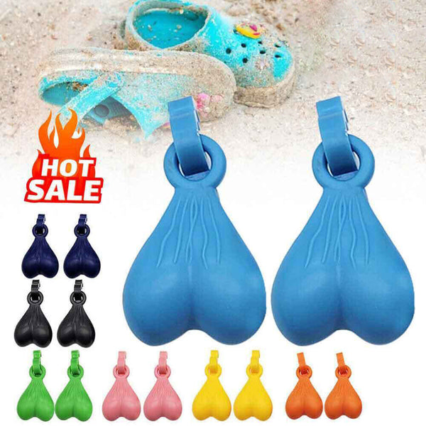 1pair Nuts Balls Distinctive Accessories Shoe Charms Clip for Croc Decor Charms