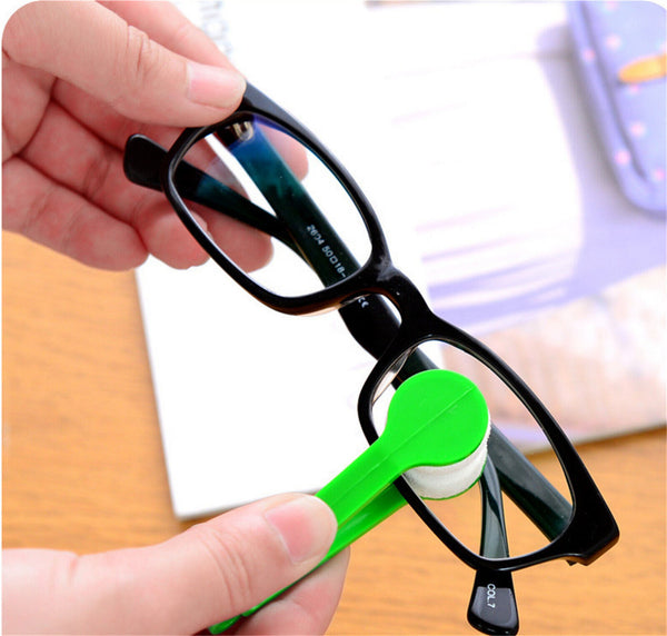 10pcs Wipe Soft Mini Cleaning Brush Spectacles Eyeglass Cleaner Eye Glasses Lens