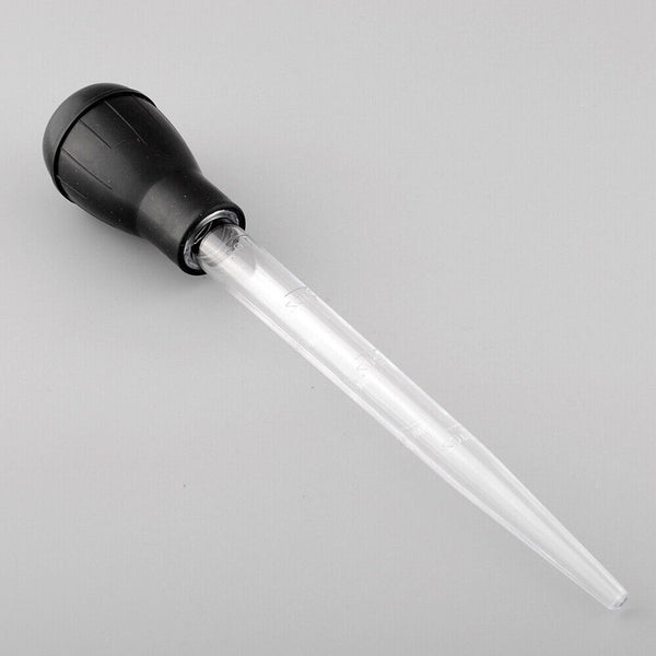 Turkey Baster Oil Pipe Fresh Suck Pump Chicken Baster BBQ Food Syringe 30ml AU