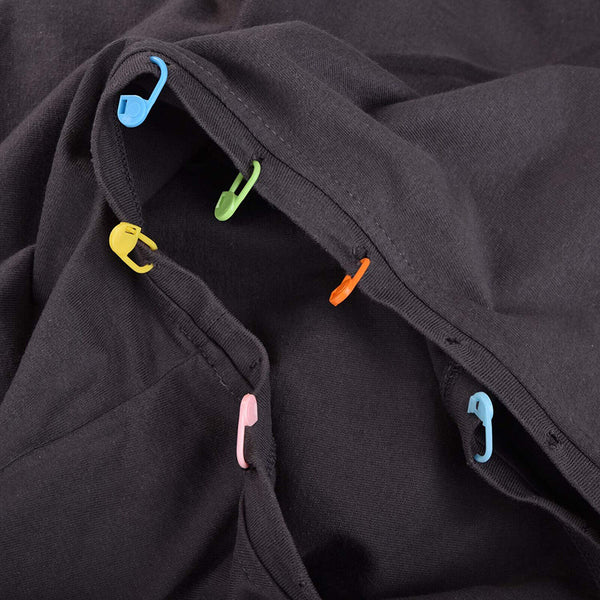 120/240Pcs Knitting Accessories Weave Crochet Locking Stitch Markers Tool AU