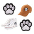 UP 10PCS Iron on Patches Paw Print Cat Dog Paw Print DIY Embroidery Patches AU