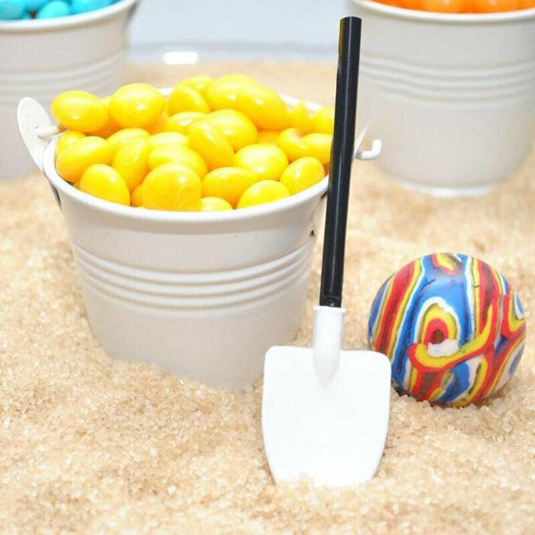 Mini Plastic Shovel Spoons Pack of 10 Construction Birthday Party Supplies AU