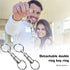 16PCS Detachable Quick Release Removable Keyring Keychain Key Ring Pull Apart AU