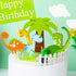 11X Dinosaur Cake Topper Dinosaurs Cupcake Birthday Party Cake Decor Kids Fun