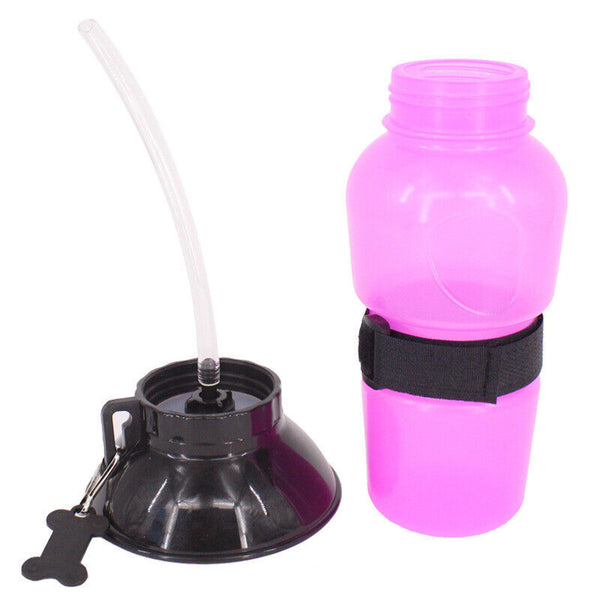 500ML Dog Cat Water Drinking Bottle Detachable Travel Cup Portable Pet Feeder AU
