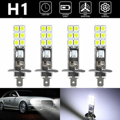 2pcs H1 LED Headlight Bulbs Kit Super White 55W Fog Driving Light DRL Lamp 6000K