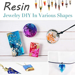 213 Silicone Resin Moulds Mold Jewelry Earring Pendant Casting Craft DIY Kit Set