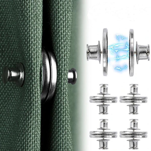 3/6 Pairs Detachable Home Magnet Buckle Curtain Button Clip Prevention Button AU