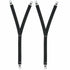 2PCS Men Shirt Stays Holder Garters Suspenders Military Uniform Non-slip Locking
