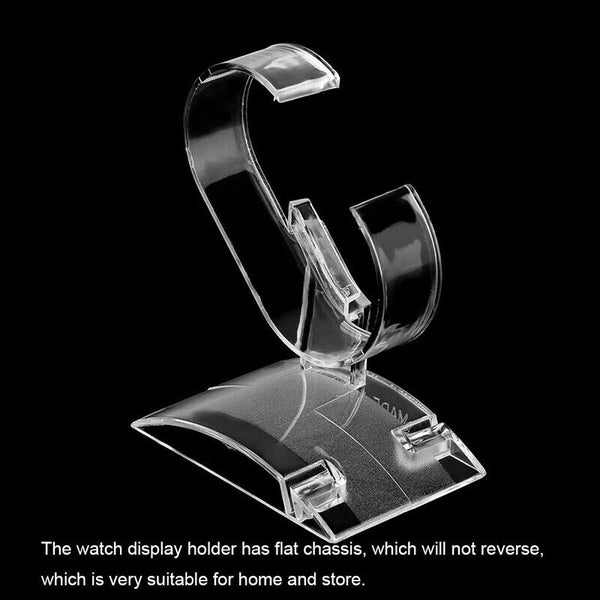 5x Clear Acrylic Bracelet Watch Display Holder Stand Rack Jewelry Bangle Rack AU