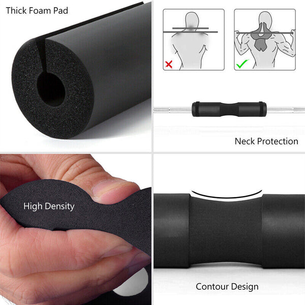 Squat Pad Barbell for Squats Lunges Hip Thrusts Neck Shoulder Protective Support