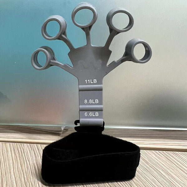 Finger Exerciser Strength Gripper Forearm Trainer Hand Grip Strengthener Therapy