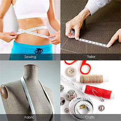 Soft Ruler 1.5M 60" Measure Tape Sewing Tailor Body Measuring Tape Flexible AU