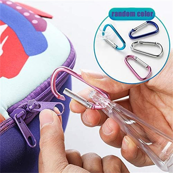 Empty Refillable Plastic Bottles With Belt Clip Hook Travel Sanitizer Bottle AUS