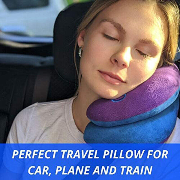 Soft Neck Pillow for Travel Comfortable & Breathable Memory Foam U Shaped Pillow