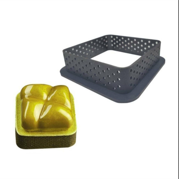 Cake Mold Perforated Cutter Three-Shape Mousse Circle Ring Tart Baking tools New