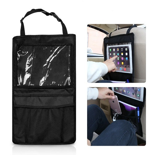 Car Seat Back Organizer Tidy Storage Travel Kid Storage iPad Galaxy Tab Holder - Lets Party