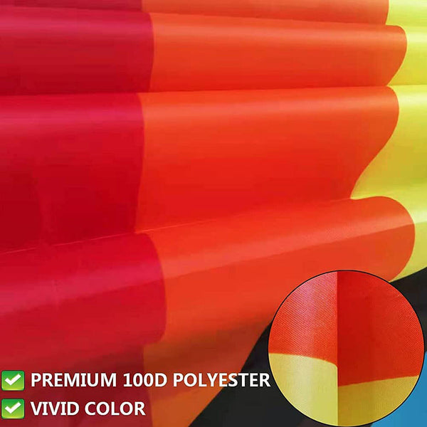 2X 90x150cm Progress Pride Rainbow Flag Gay Lesbian LGBTQ Mardi Gras Party Banne