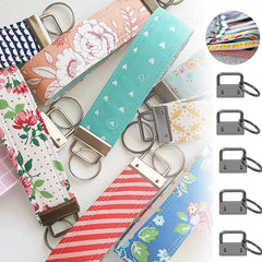 25MM Key Fob Hardware Key Fob Keychain Wristlet With Split Rings