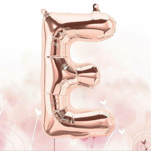 40cm Birthday Foil Balloons Letter Balloon Party Wedding Rose Gold 16