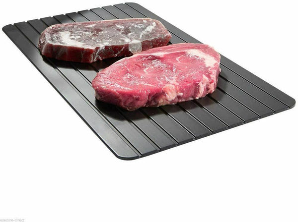 Defrosting Tray Natural Thawing Frozen Meat Rapid Metal Thawing Plate Board - Lets Party