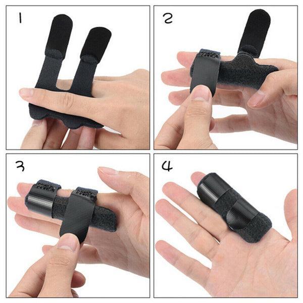 1Pc Adjustable Finger Corrector Splint Trigger Brace For Treat Finger Stiffness - Lets Party