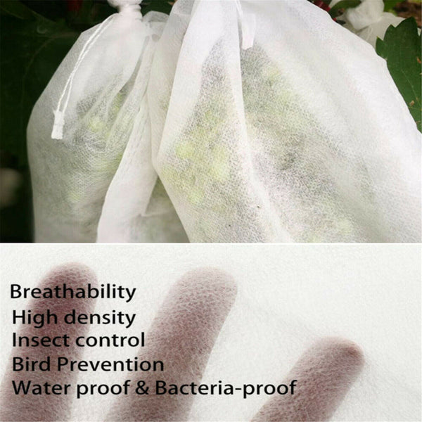 Fruit Net Bags Non-woven Protect Agriculture Garden Vegetable InsectProof